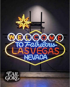 Welcome To Fabulous Las Vegas Neon Sign, alternate view