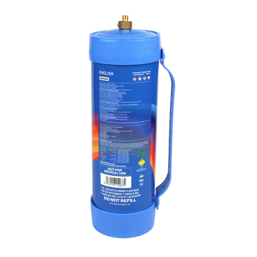 2kg (3.3L) Max-Size Culinary Infusion Tank - Pure Whipping Gas