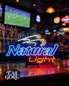 Natural Light Neon Sign, alternate view